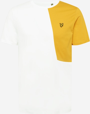 Lyle & Scott T-Shirt in Weiß: predná strana