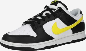 Nike Sportswear Ниски маратонки 'DUNK' в черно: отпред