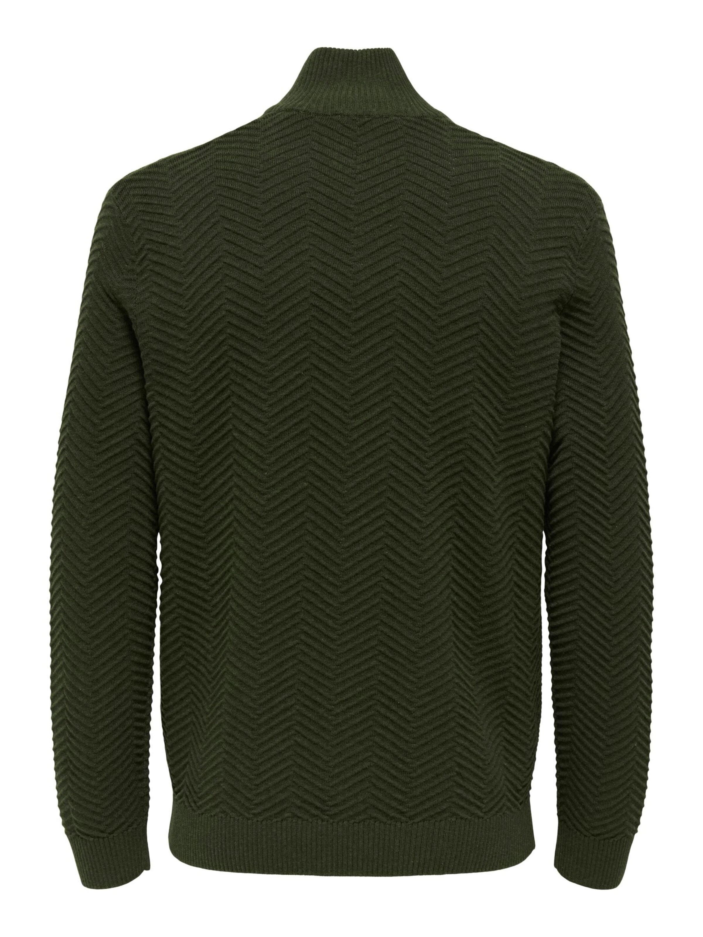 Only & Sons Свитер 'ONSMace' в Зеленый