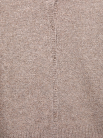 Pull&Bear Knit cardigan in Brown
