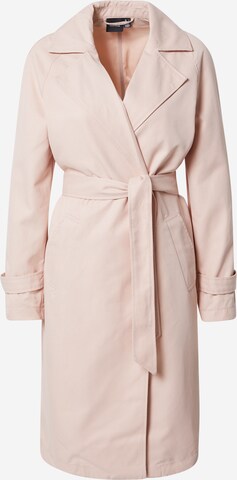 VERO MODA Between-Seasons Coat 'LOU' in Pink: front