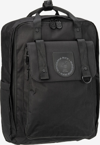 MANDARINA DUCK Backpack in Black: front