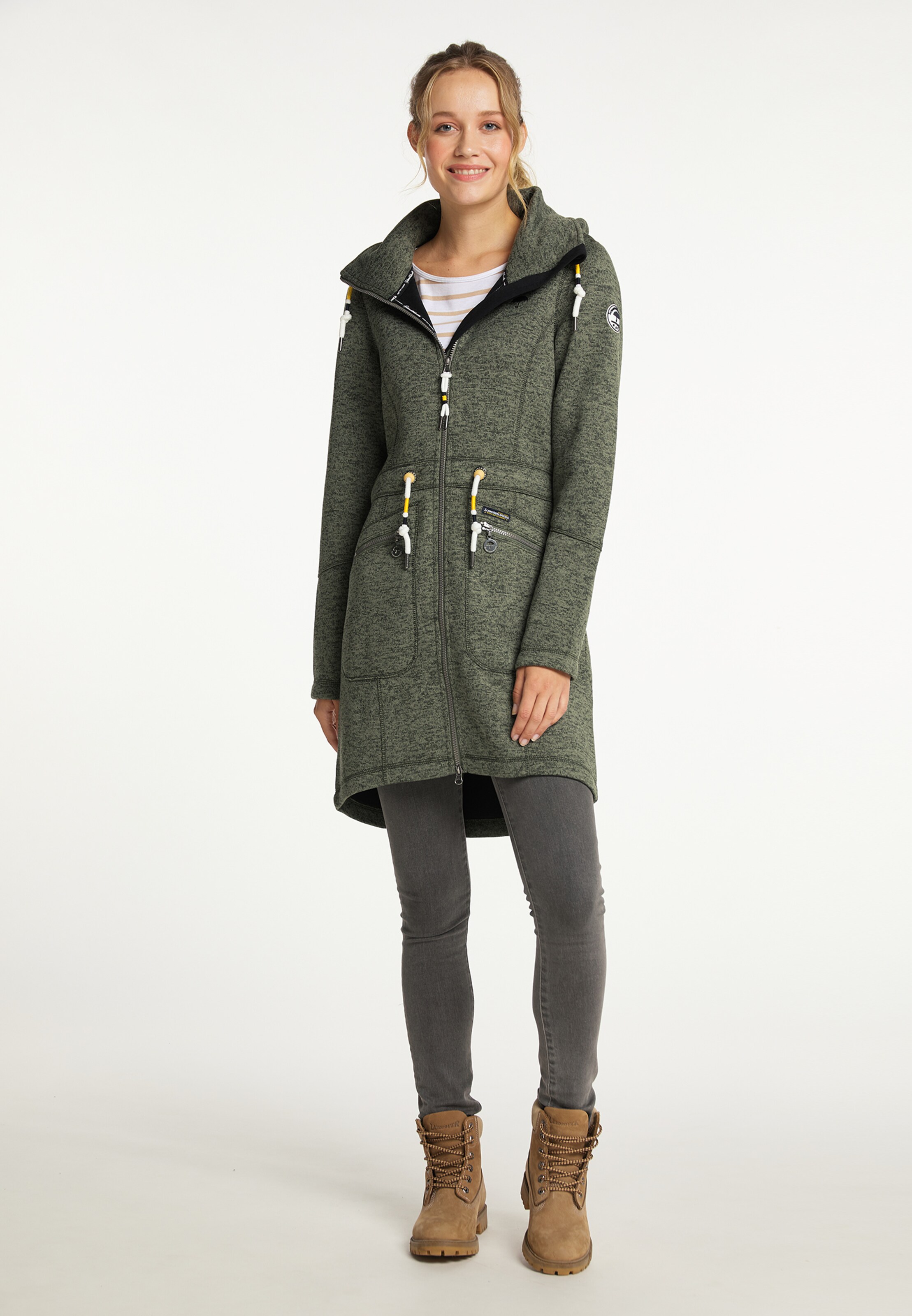 Frauen Jacken Schmuddelwedda Fleecejacke in Oliv - TZ23832 Frauen Jacken Schmuddelwedda Fleecejacke in Oliv - TZ23832