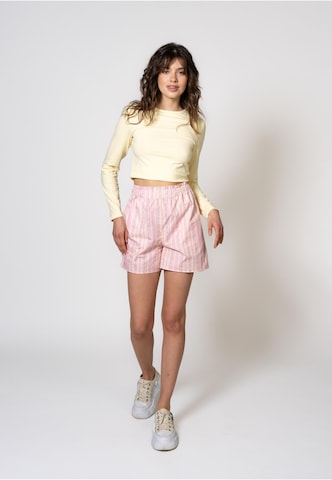 OH APRIL Shirt 'Ica' in Yellow