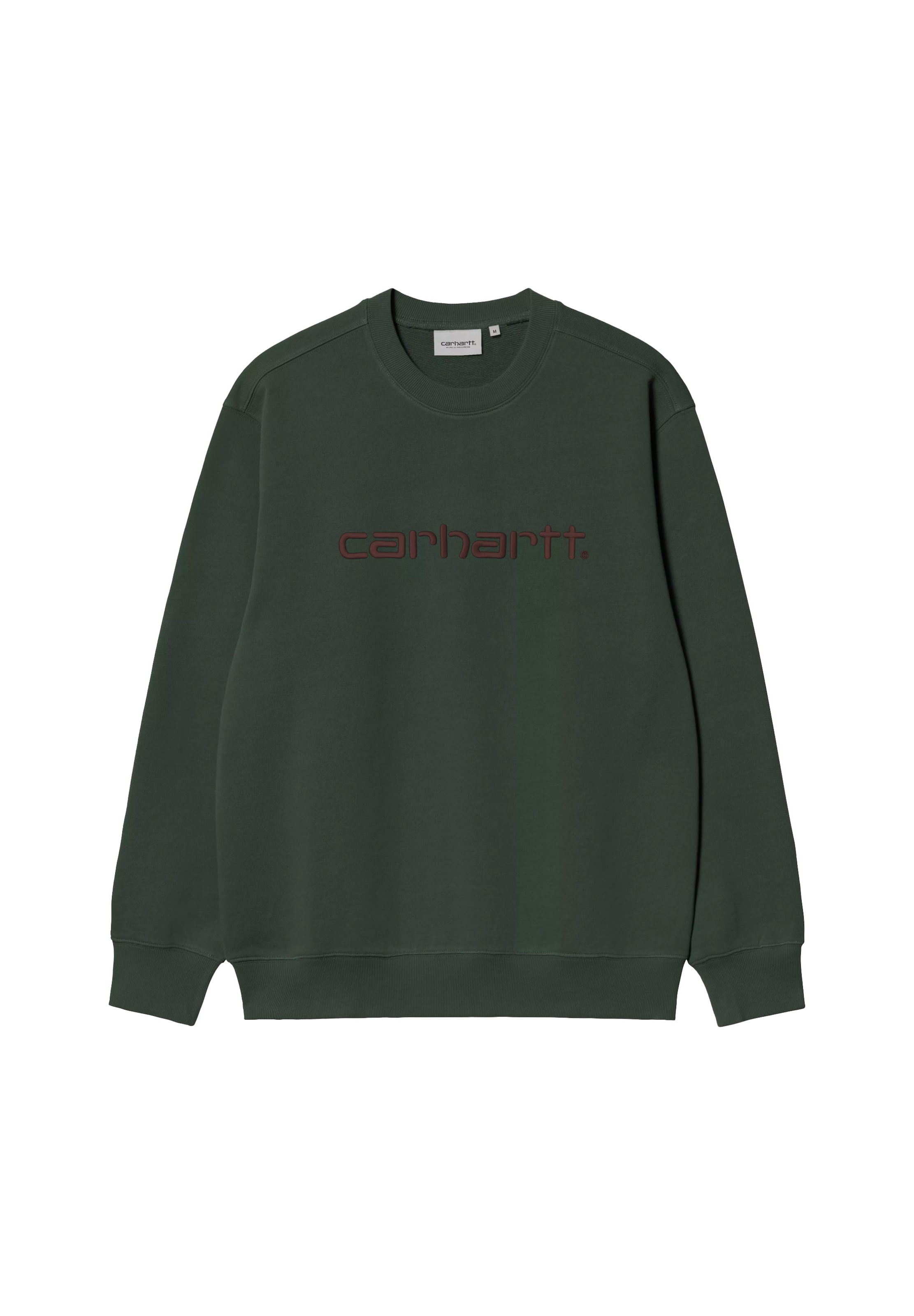 Sweat-shirt Carhartt WIP en vert : devant