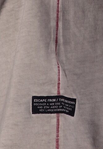 Key Largo Póló 'KLDirty Ride' - szürke