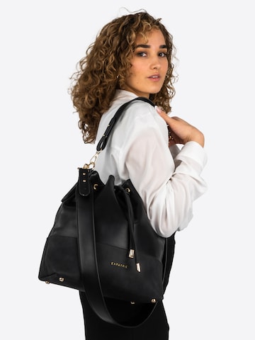 Expatrié - Bolso saco 'Sarah Medium' en negro