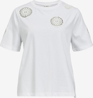 T-shirt 'HAILEY' OBJECT en blanc : devant