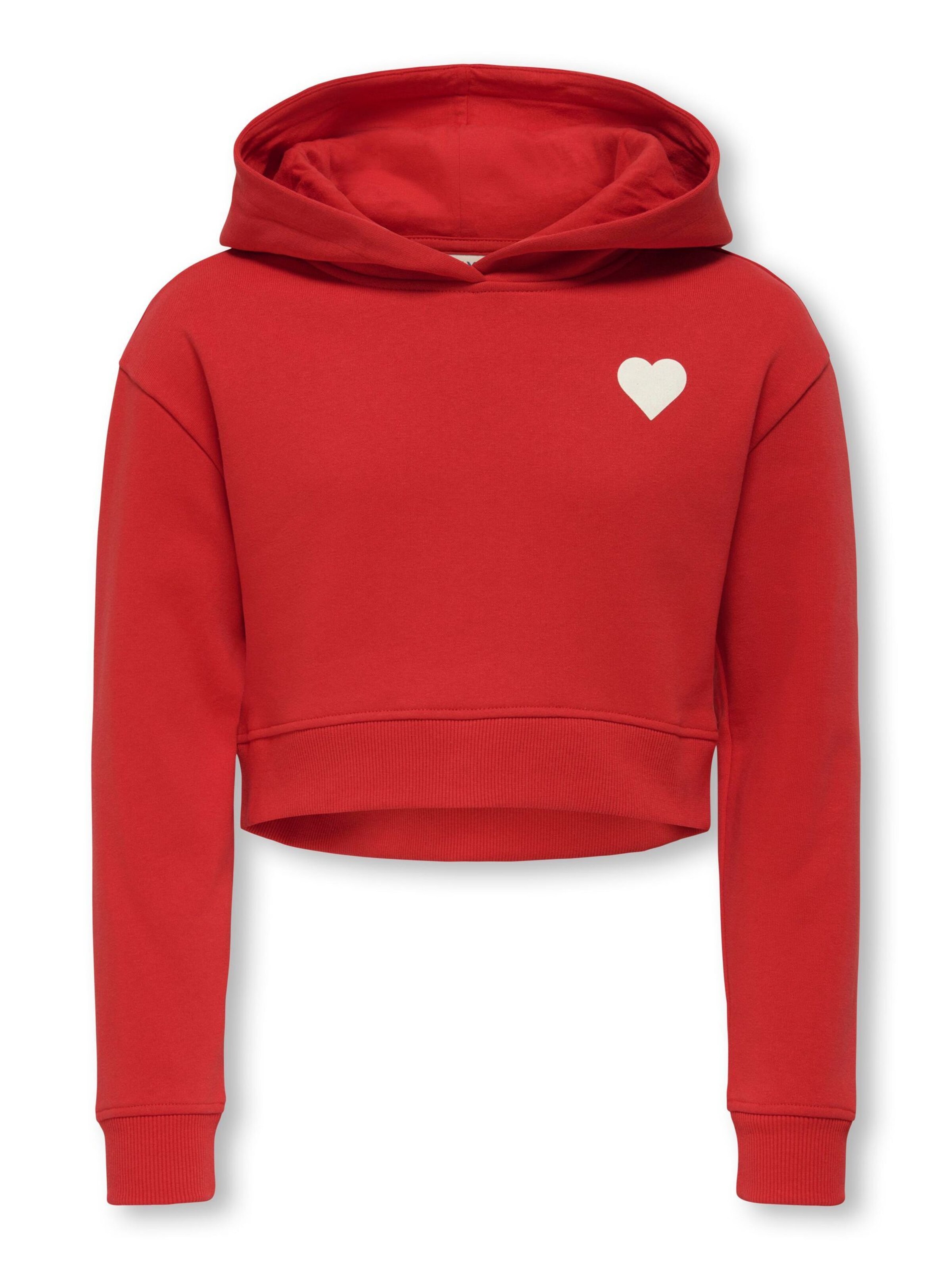 ONLY GIRLS Sweatshirt i rød: forside