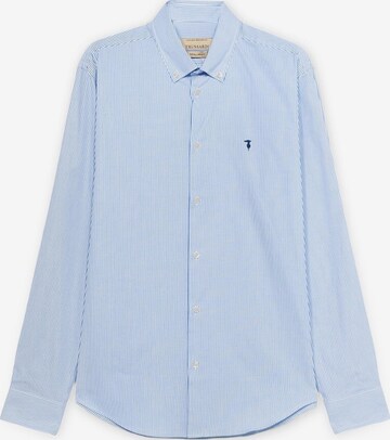 Trussardi Regular fit Overhemd in Blauw: voorkant