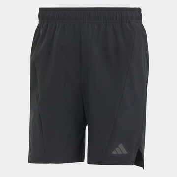 ADIDAS PERFORMANCE Performance shirt 'Designed For Training' in Black: front