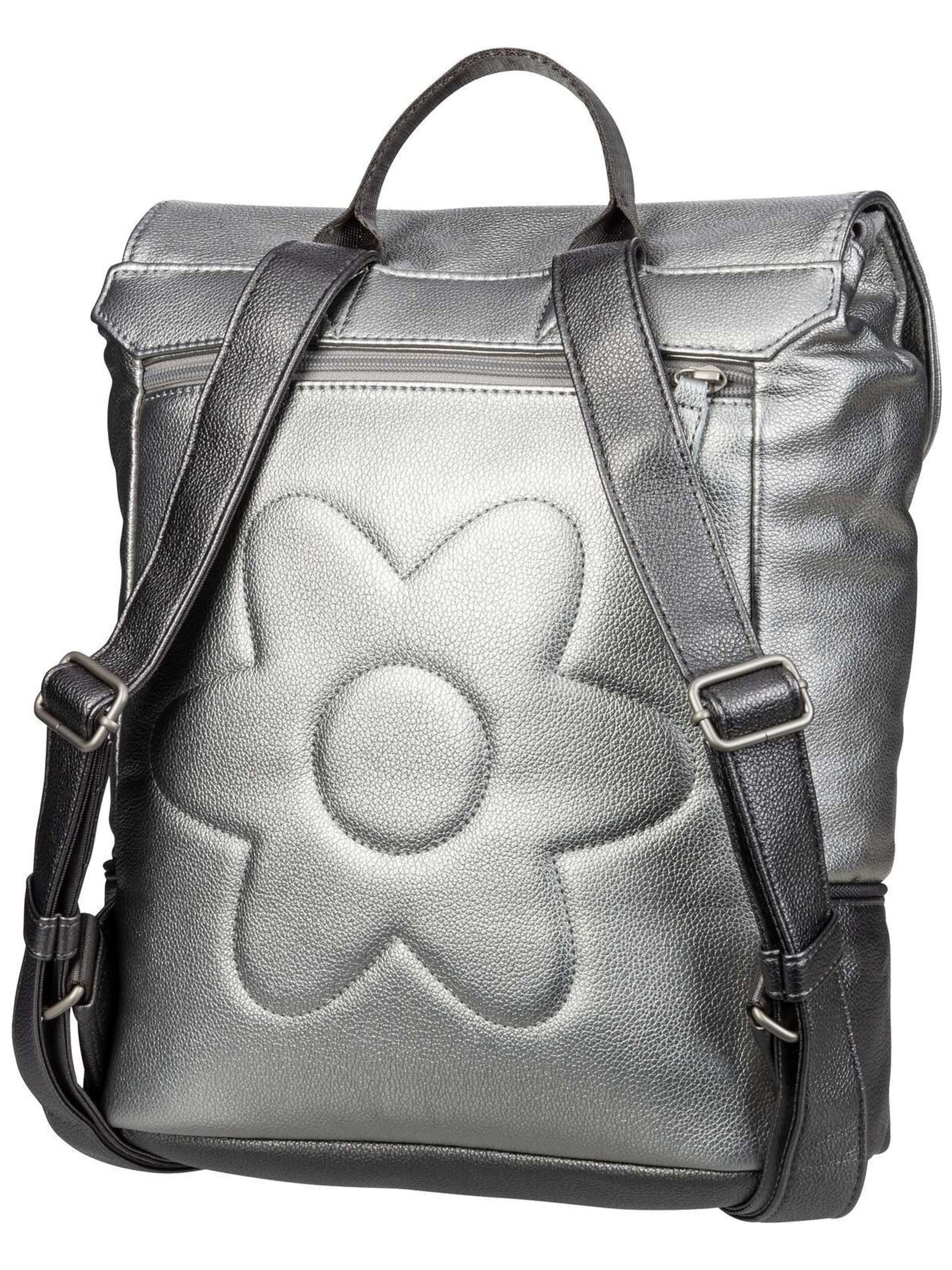 ZWEI Backpack 'Jana JR13' in Silver