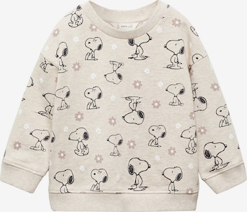 MANGO KIDS Sweatshirt 'Sgarden' in Beige: voorkant