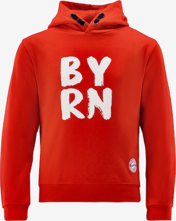 FC BAYERN MÜNCHEN Hoodie  Byrn 'FC Bayern München ' in Rot: predná strana