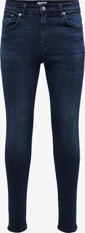 Only & Sons Skinny Jeans 'FLY' in Blauw: voorkant