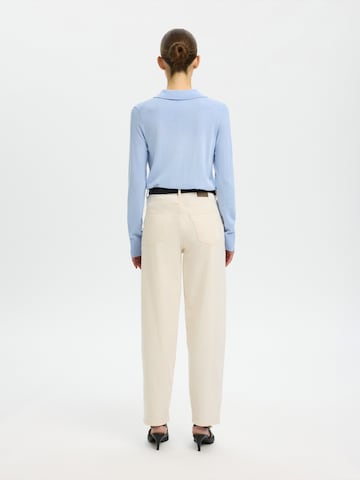 SELECTED Свитер 'SLFTHEA' в Синий