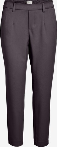 OBJECT - Tapered Pantalón 'Lisa' en gris: frente