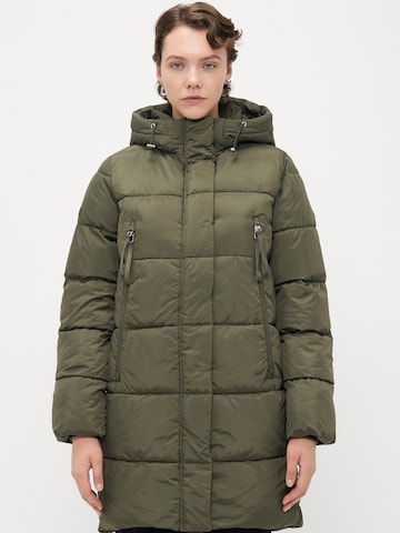 Vero Moda Tall - Sobretudo de inverno 'VMNOVA' em verde: frente