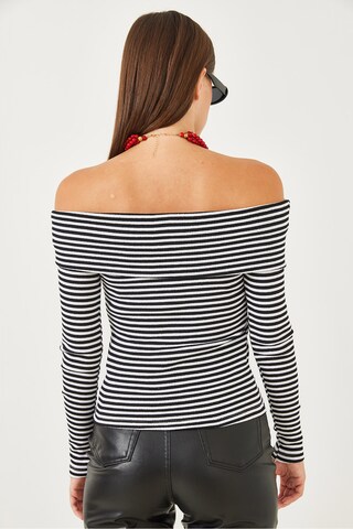Bianco Lucci Shirt in Schwarz