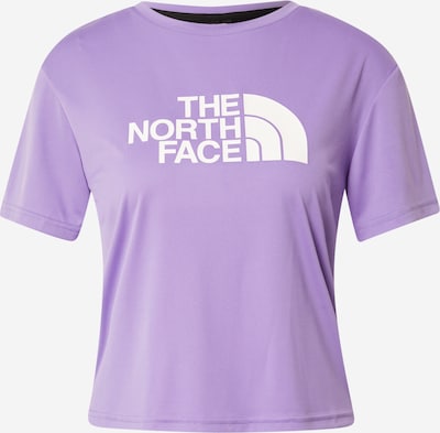 THE NORTH FACE Sportshirt in helllila / schwarz / weiß, Produktansicht
