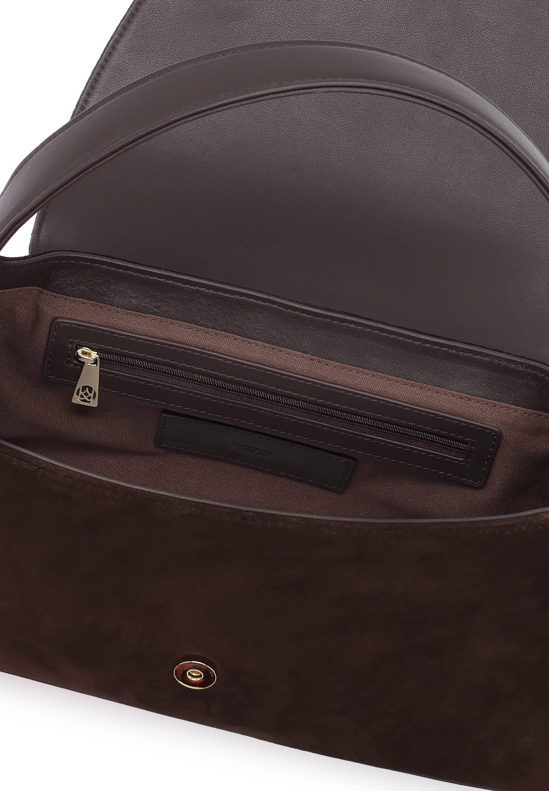 Borsa a mano di Kazar in marrone