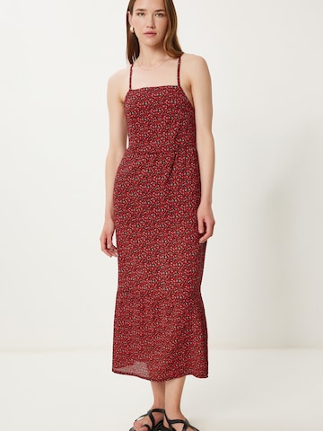 Happiness İstanbul - Vestido de verano en rojo: frente