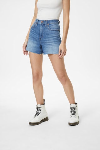 Madewell Regular Shorts in Blau: predná strana