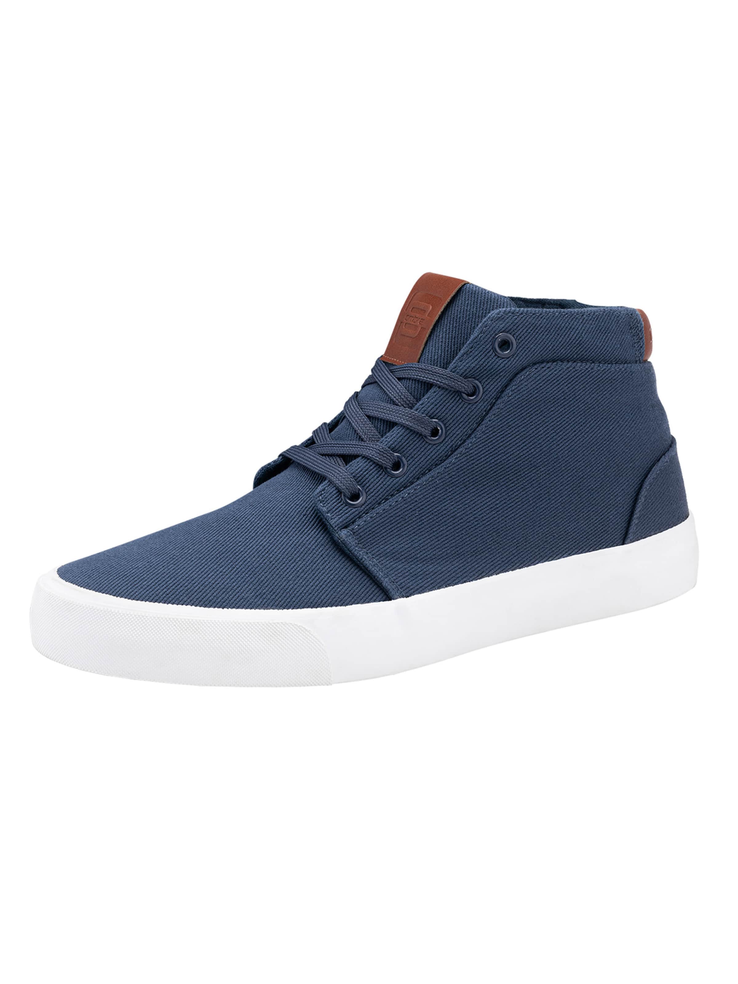 Ombre High-Top Sneakers in Navy, Item view
