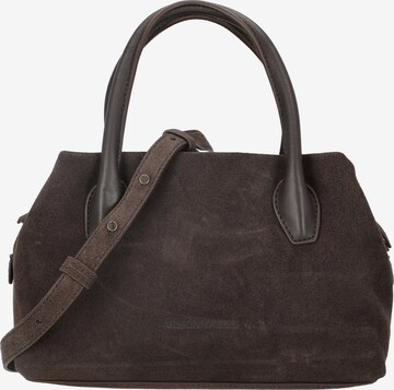 Les Visionnaires Handtasche in Braun: Vorderseite