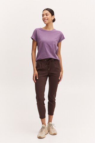 b.young T-Shirt 'Pamila' in Lila