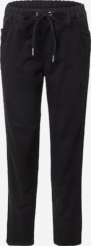 TAIFUN Regular Trousers in Black: front