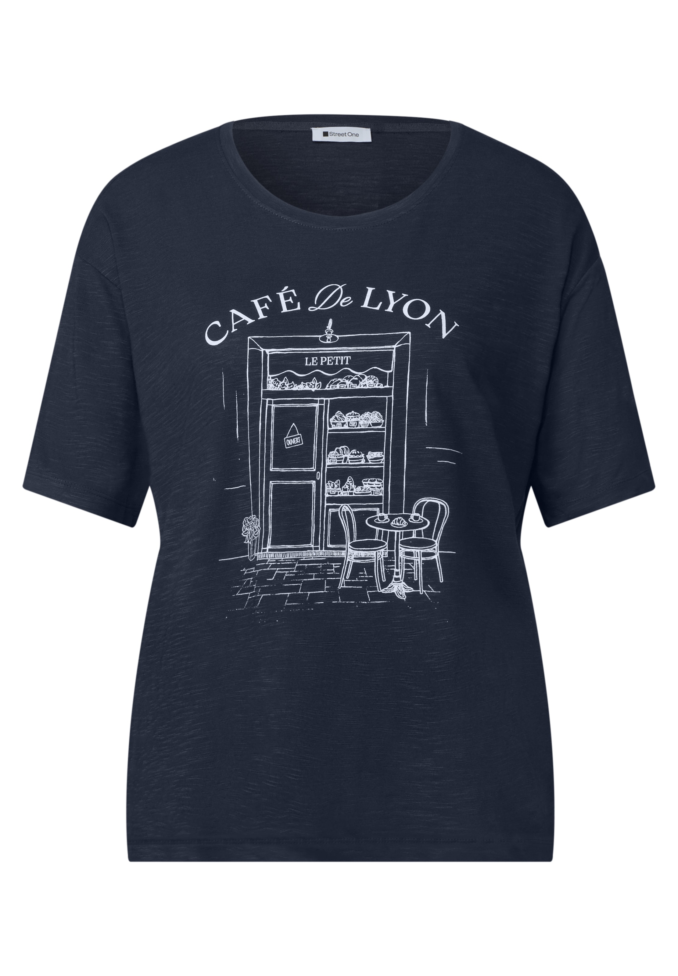 STREET ONE Shirts i blå: forside