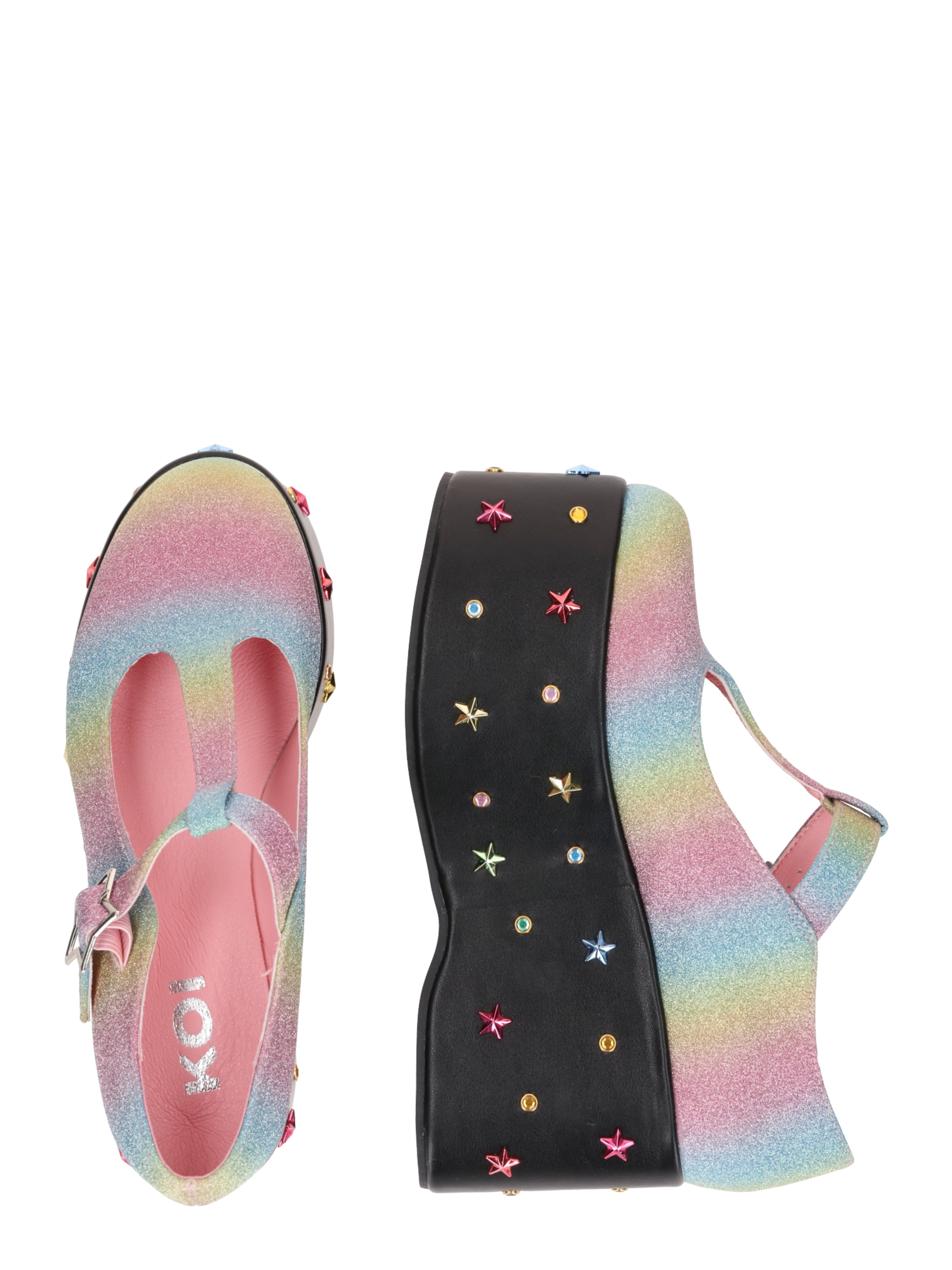 Escarpins 'Rainbow Chapel' Koi Footwear en mélange de couleurs