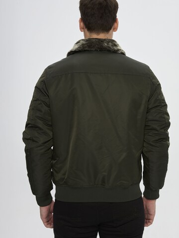 CIPO & BAXX Winterjacke CM232 in Grün
