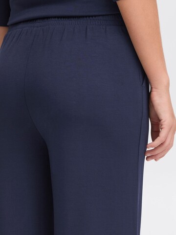 Fransa Loosefit Hose 'AURORA' in Blau