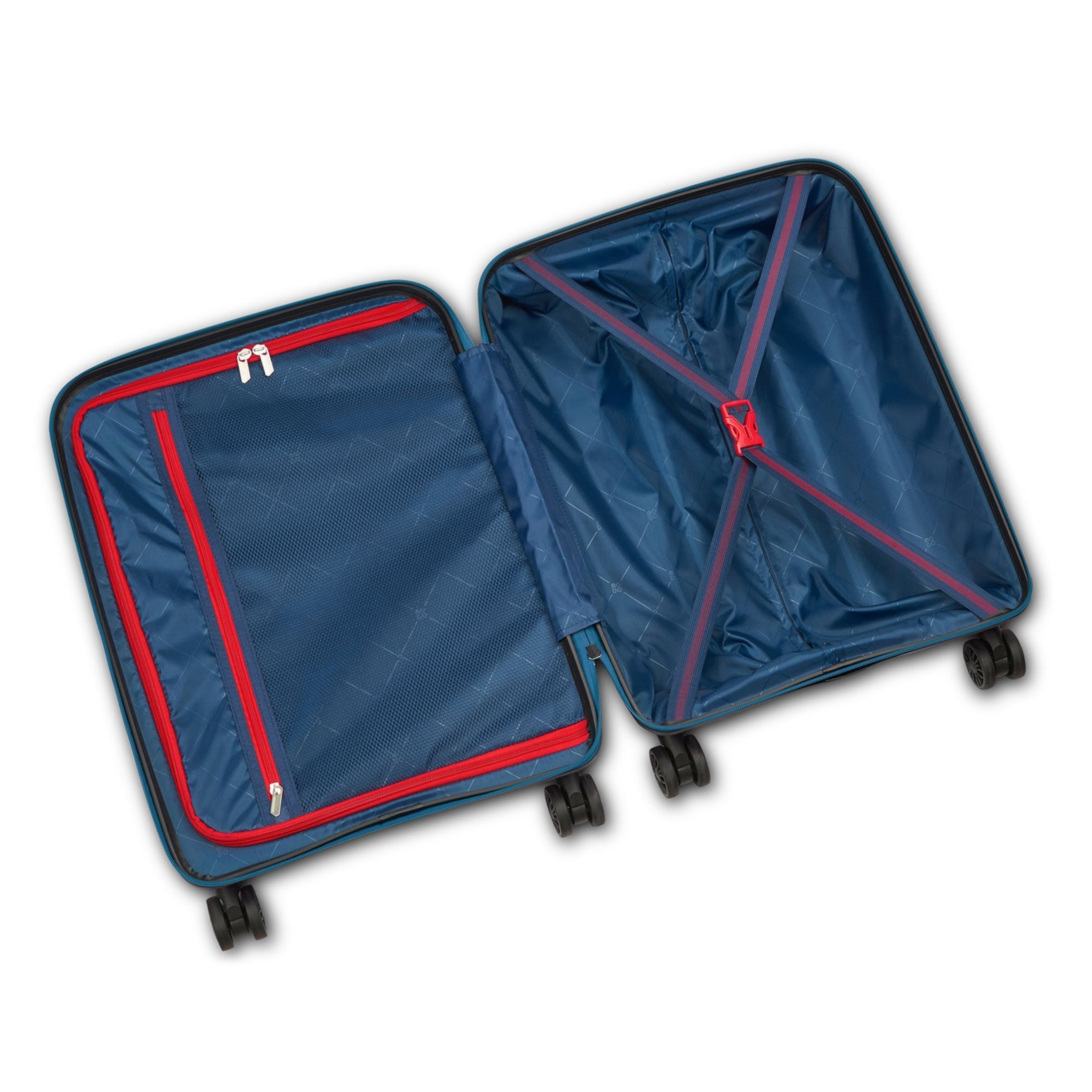 MODO by Roncato Suitcase Set 'Supernova 2.0' in Blue