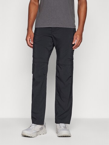 Regular Pantalon outdoor 'Silver Ridge' COLUMBIA en noir : devant