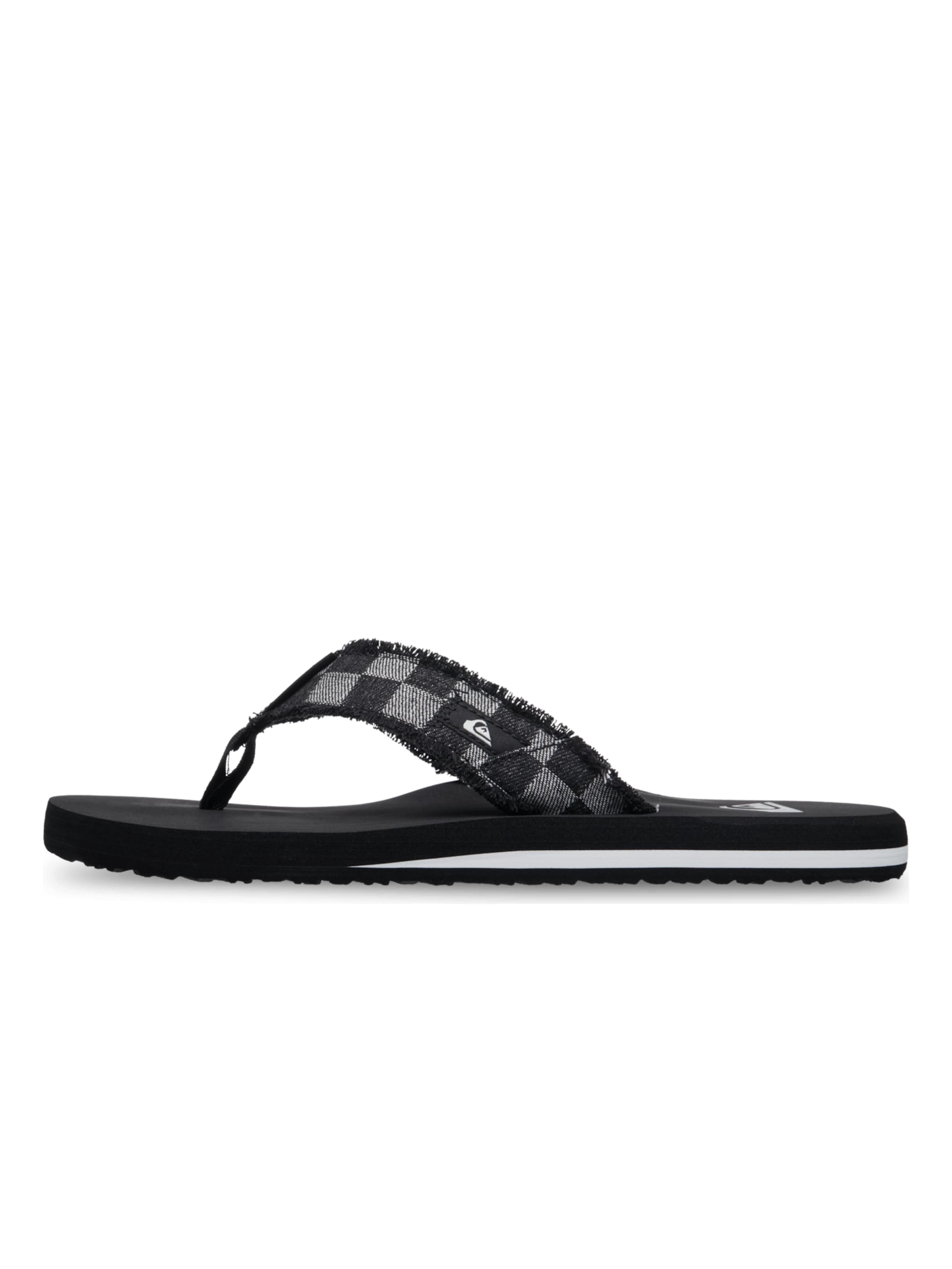 QUIKSILVER T-Bar Sandals 'Monkey Abyss' in Grey: front
