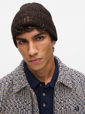Berretto di Karl Lagerfeld in marrone: frontale