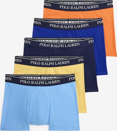 Polo Ralph Lauren Bokserishortsit 'Spring Start' värissä laivastonsininen / vaaleansininen / tummansininen / keltainen / oranssi, Tuotenäkymä