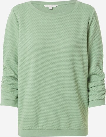 TOM TAILOR - Sweatshirt em verde: frente