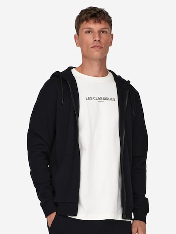 Only & Sons Sweatjacke 'Ceres' in Silber