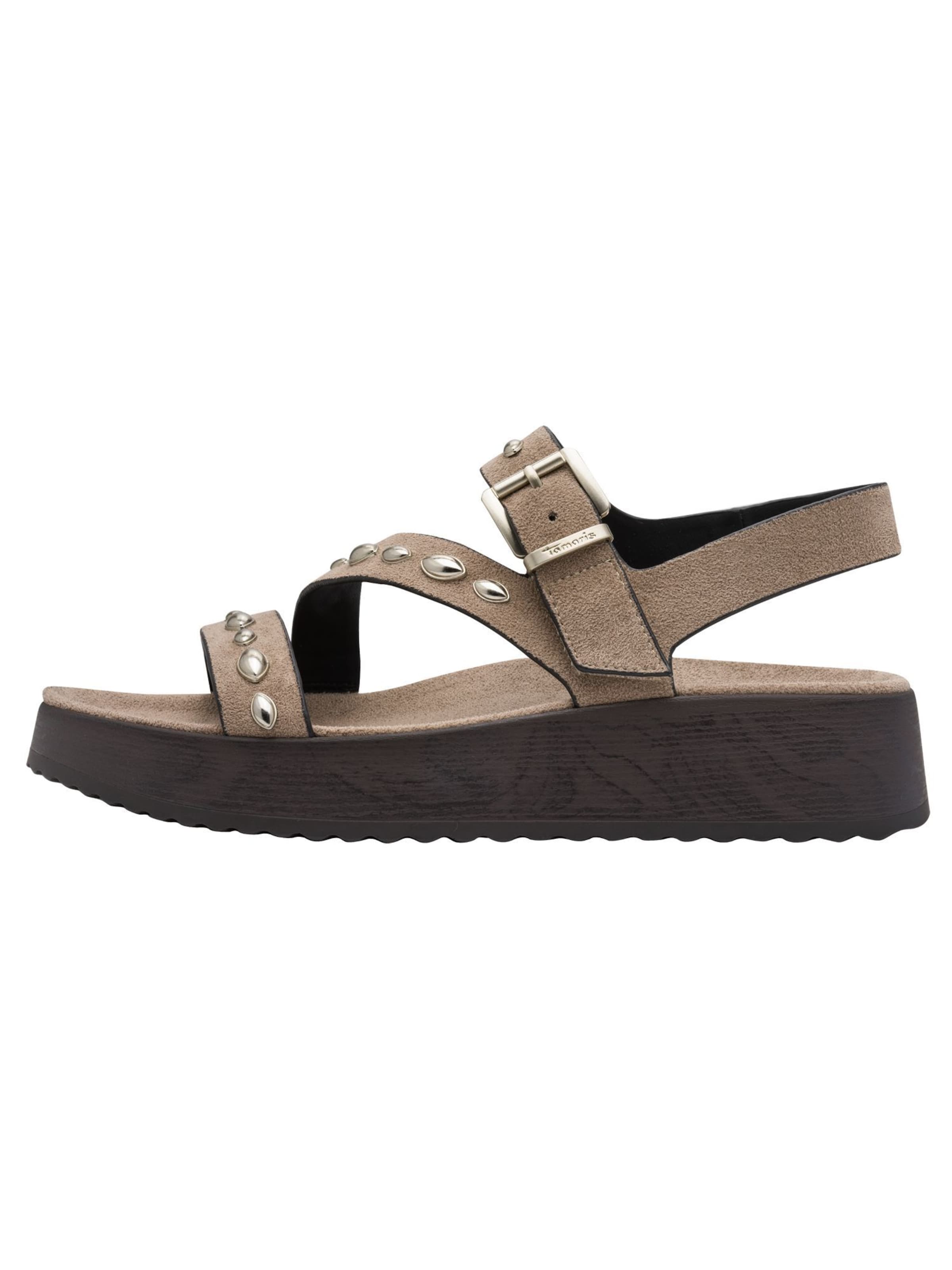 Tamaris Sandaal in Beige