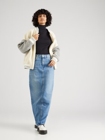 LEVI'S ® Skjorte 'Ruched Turtleneck' i blå