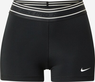 Pantaloni sport NIKE pe negru / alb, Vizualizare produs