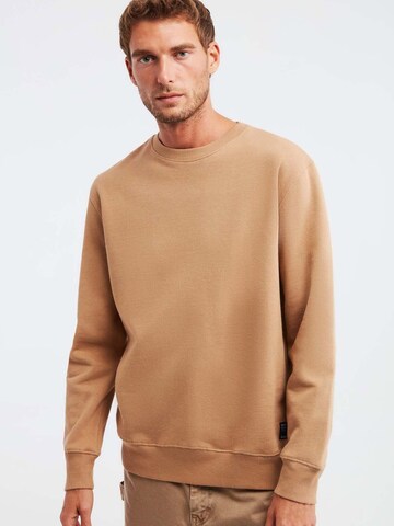 Grimelange - Sudadera 'Travis' en marrón: frente