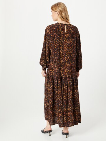 Warehouse Shirt Dress in Brown