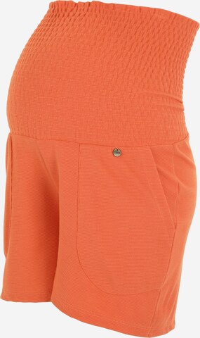 LOVE2WAIT Regular Pants 'Siena' in Orange: front