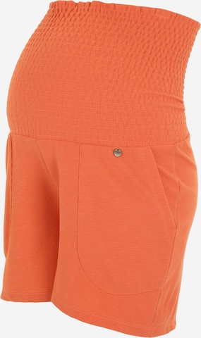 LOVE2WAIT Regular Broek 'Siena' in Oranje: voorkant