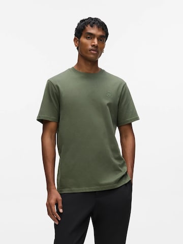Karl Lagerfeld T-shirt 'Rue St-Guillaume Legeres' i grön: framsida